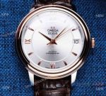 Swiss Copy Omega DeVille Prestige Quartz watch 32.5mm 2-Tone Rose Gold